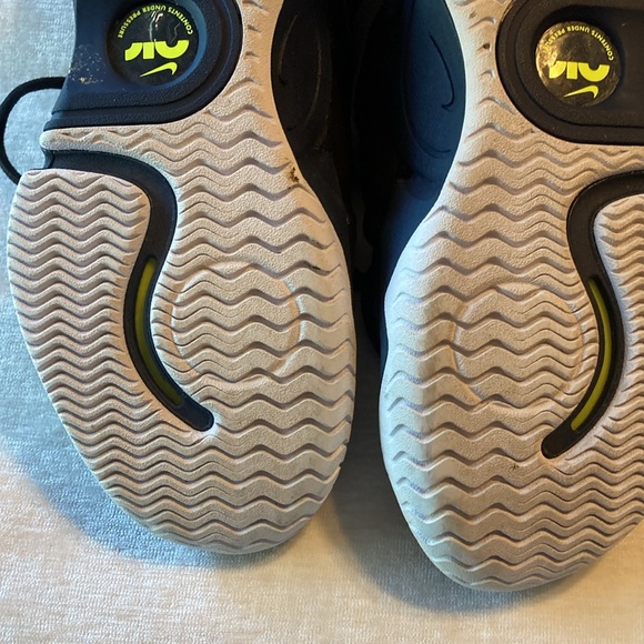 Nike Tennis Naomi Osaka Black and Neon Yellow Tennis Shoes - Picture 8 of 13